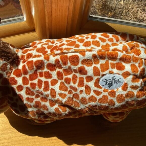 Sky Giraffe Stuffins Plush Pillow & Stuffed Animal Combo 21" Zippered Storage - Picture 4 of 13